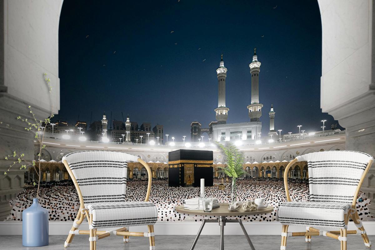 3 boyutlu kabe duvar kağıdı gece manzaralı