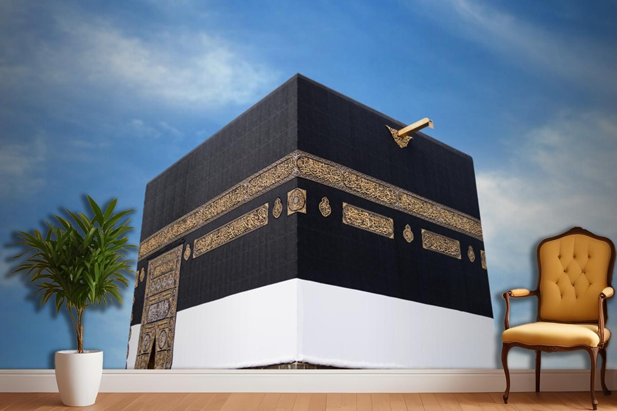 Gökyüzü arka plan Mekke kabe duvar kağıdı